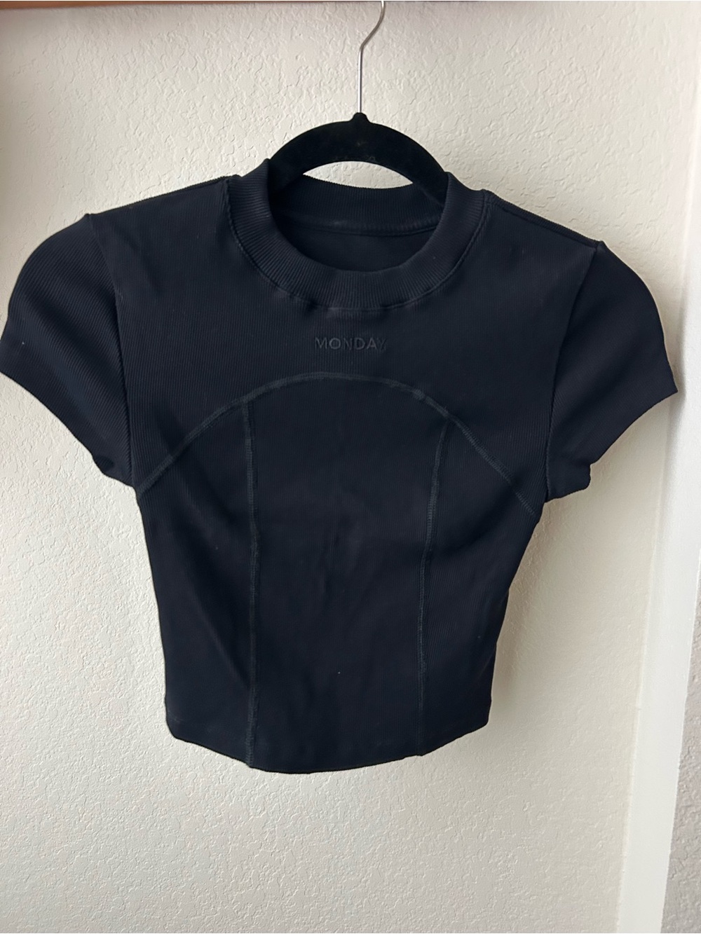 Monday Joshua Tree Top | Black Thick Rib